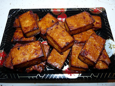 Spicy Baked Grilled Tofu