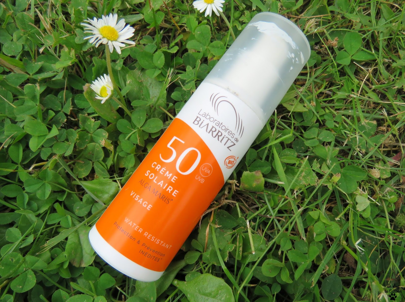 Crème Solaire Visage Indice 50 - Laboratoire de Biarritz 