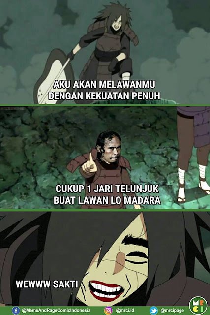 9 Komik 'Madara Naruto' Bareng Tokoh Meme Ini Kocaknya 