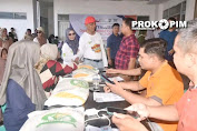 Pj Bupati Inhil Serahkan 31,320 Ton Bantuan Pangan Cadangan Beras Pemerintah Kepada KPM