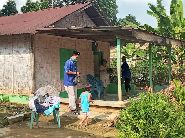 Peduli Warga Kurang Mampu, Partai Nasdem Bersama Karang Taruna Desa Ujung Serdang Bagikan Paket Sembako