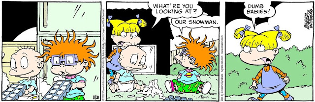 Classic Rugrats Comic Strip for August 21, 2023 | Nickelodeon