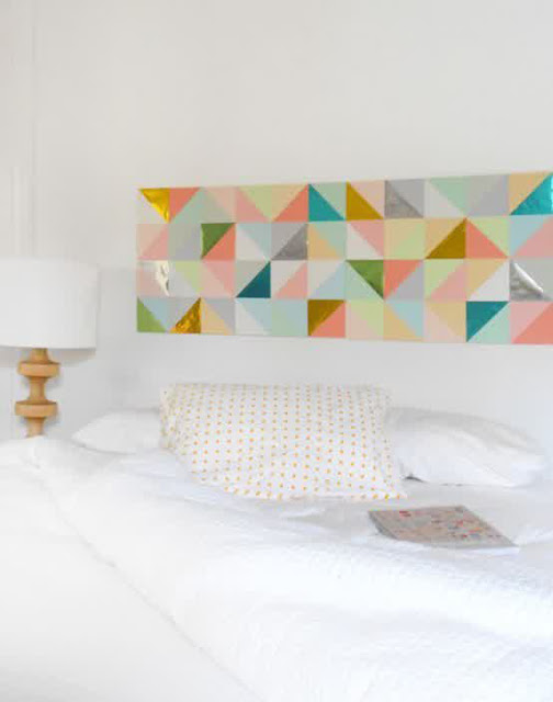 Interesting Trendy Geometric Bedroom Decoration Ideas