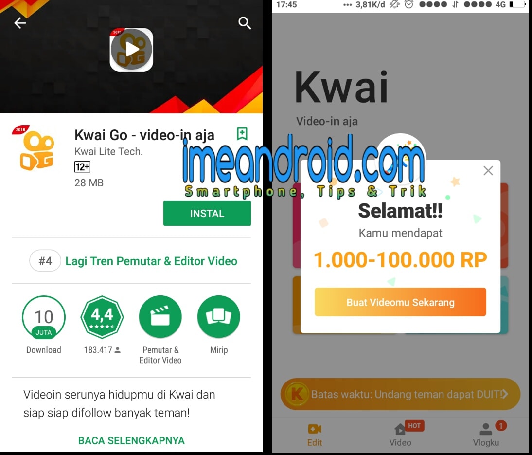 Cara Mendapatkan Uang Sehari