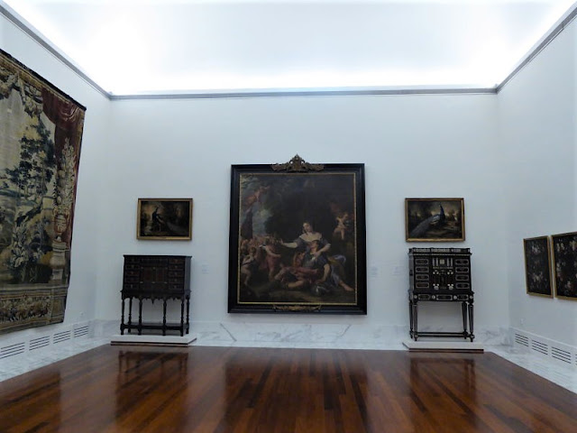 sala nel museo delle belle arti di valencia