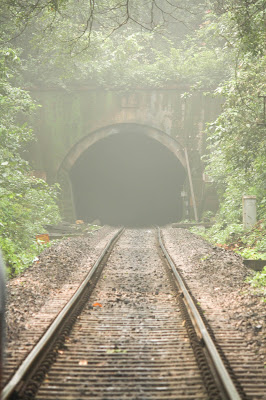 Dudhsagar Waterfall - Tunnel