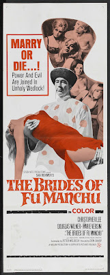 The Brides of Fu Manchu (1966, UK / Germany) movie poster