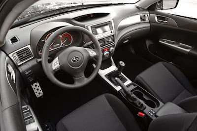 2009 subaru impreza wrx interior