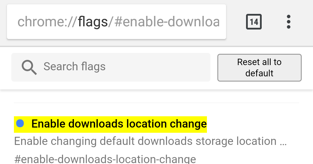 change default download location android