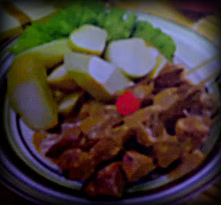 Resep Sate Bumbu Santan