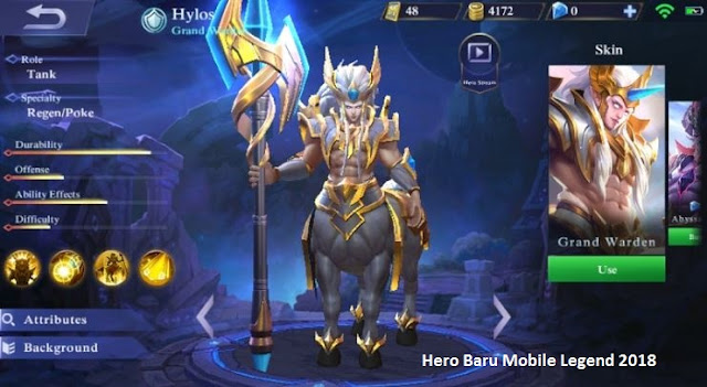 Hero Baru Mobile Legend 2018