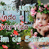 Mensagem de Fim de Semana Doçura Florida