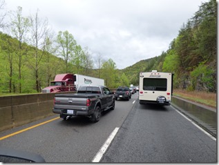 I-40 mile marker 4.5 North Carolina
