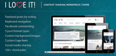 Download I Love It! WordPress Theme Free