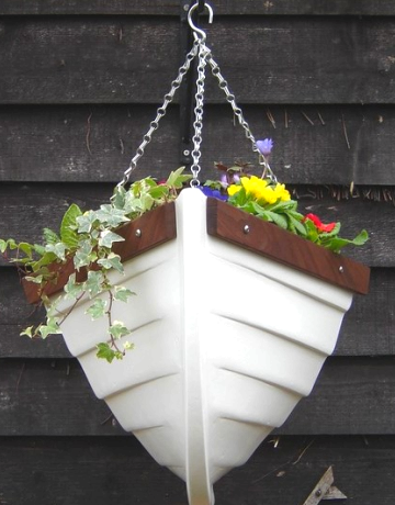 Nautical Boat Wall Planters - Completely Coastal
