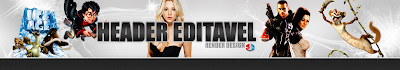 Header Editavel Com PSD - Render Design 3D