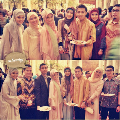 Hijabers at Dian Pelangi, wedding-Saturday