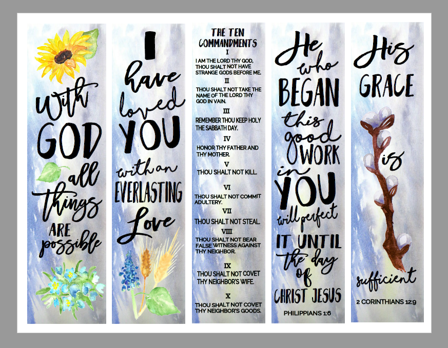 Christian Study Tools: Free Bookmarks