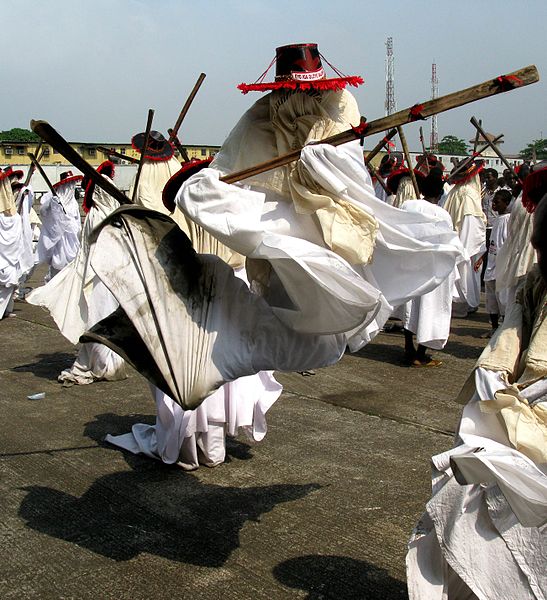 Beautiful Africa: Eyo Masquerade from Lagos-Nigeria