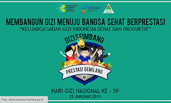 Peringatan Hari Gizi Nasional ke 59 Tahun 2019