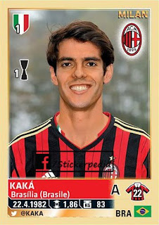 calciatori panini kaka milan 2013 2014