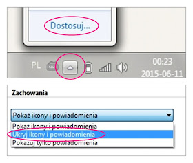 Jak ukryć ikonkę w trayu?
