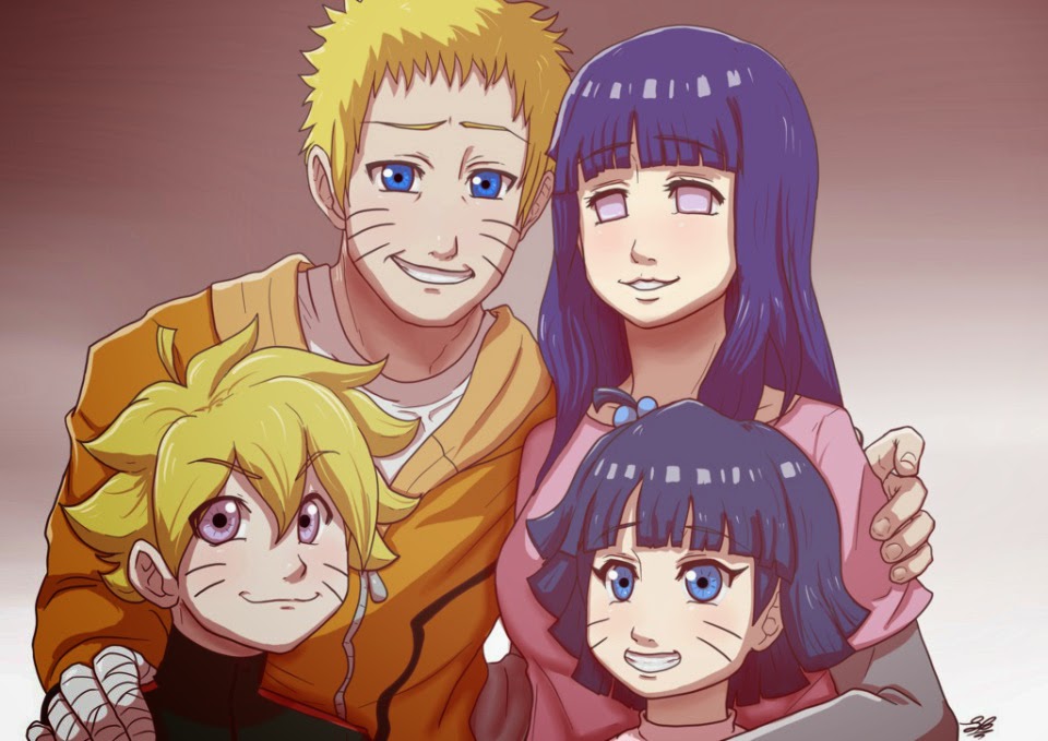 Kumpulan Foto Naruto  Hinata Dan Anak  Anaknya