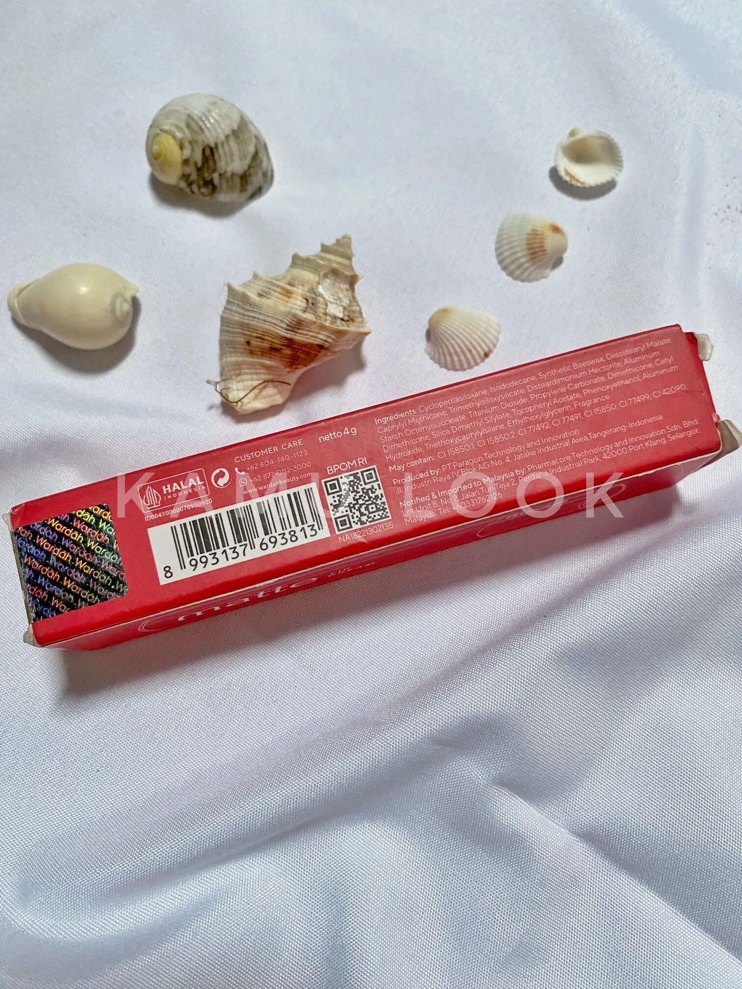 kandungan produk wardah matte lip cream