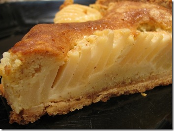 brown butter pear pie