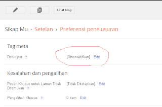 Cara Mengaktifkan Meta Description Berbeda Untuk Setiap Post