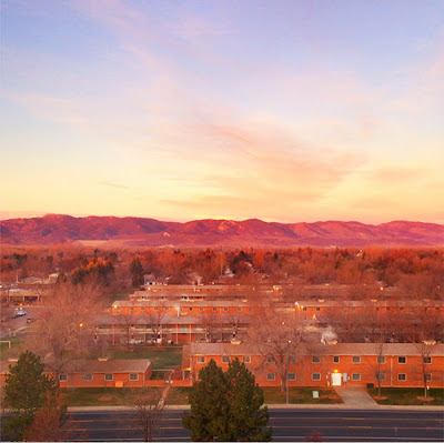 Fall in Fort Collins viewed from the Hilton Fort Collins Colorado