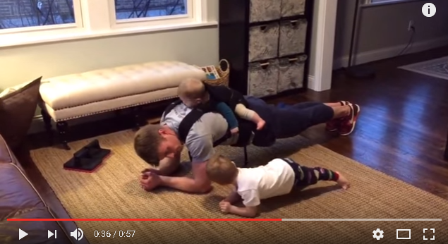 Como hacer rutinas de ejercicios con bebés y niños