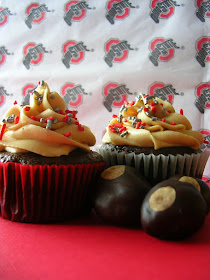 Buckeye Cupcakes