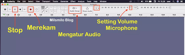 cara merekam suara di laptop dan pc dengan audacity, cara merekam suara di audacity, cara menggunakan audacity untuk merekam suara