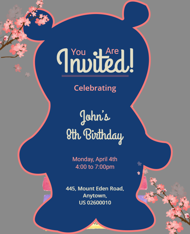 Birthday Invitations Templates