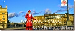 DSC00242.JPG biskop Fredrik Vesterberg röd kaftan bron Riksdagshuset  med amorism
