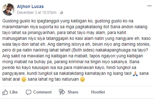 Jon Lucas defends Tom Doromal