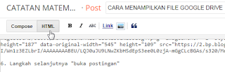 Tutorial Menampilkan File Google Drive di Blog4