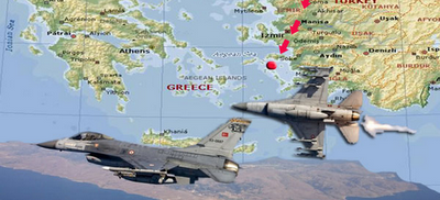 Η Τουρκία κάνει «παιχνίδι» στο Αιγαίο - Χιλιάδες παραβιάσεις με F-16