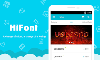 aplikasi font Android