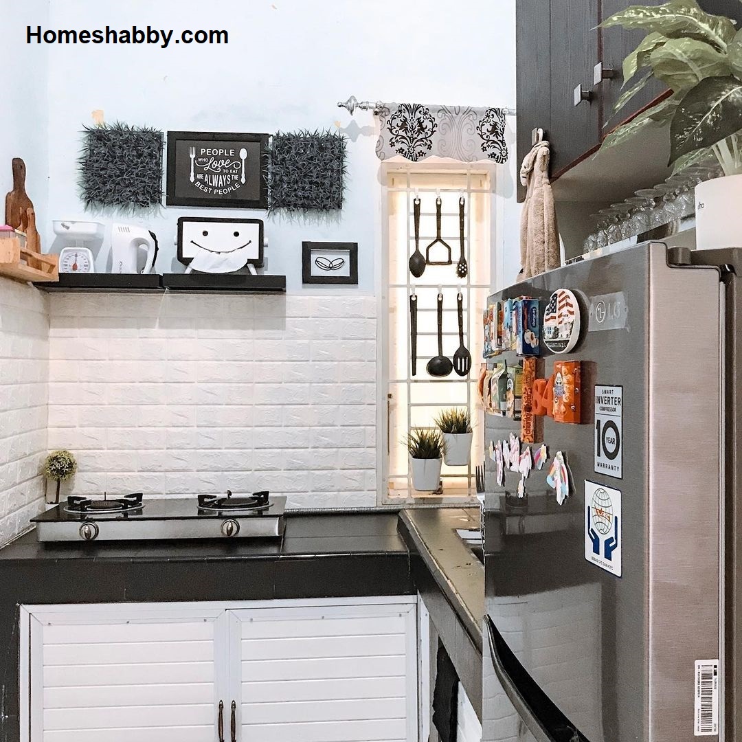 6 Desain Dapur Mungil Yang Hemat Budget Dan Nggak Makan Tempat Homeshabbycom Design Home Plans