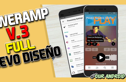 POWERAMP v3 build 790 Full | Mejor Reproductor Premium de Android