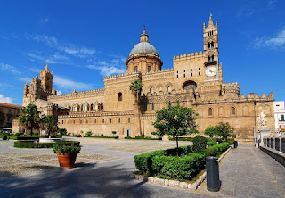 Palermo's majestic Cathedral of the Assumption of the Virgin Mary has many architectural influences