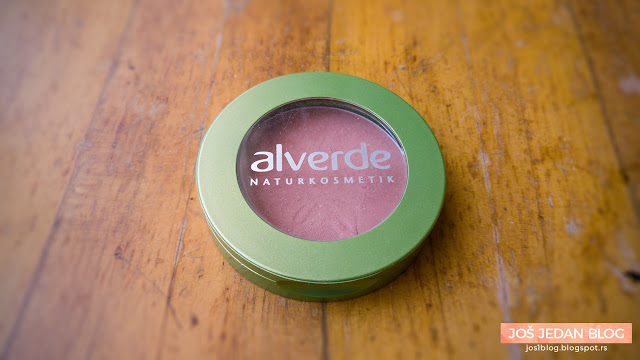 Alverde Puderrouge 01 apricot rumenilo review recenzija