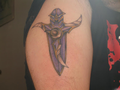 wow tattoo. wow tattoo. of Video Game