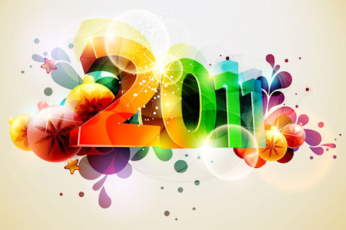 Wallpapers para el año nuevo 2011 (escribe tu mensaje)