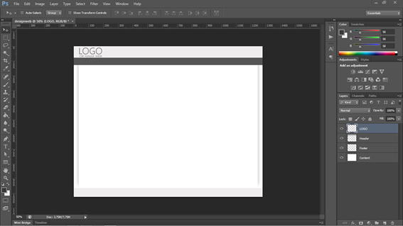desain web photoshop 3