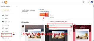 How To Change Blogspot Theme With A Theme On btemplates.com