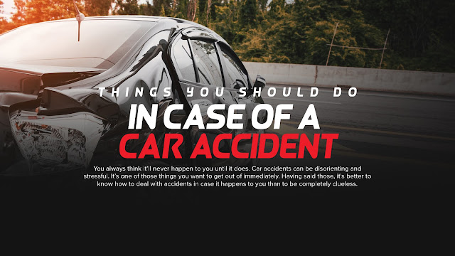  Car accidents can be disorienting and stressful. It’s one of those things you want to get out of immediately. Having said those, it’s better to know how to deal with accidents in case it happens to you than to be completely clueless.