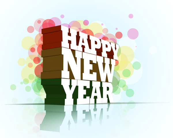 2013 Happy New Year Photoshop Tutorilas